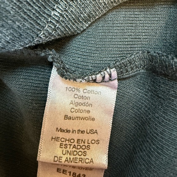 Michael Stars XS Washed Black Long Sleeve Crew Neck Knit Top - Picture 7 of 7